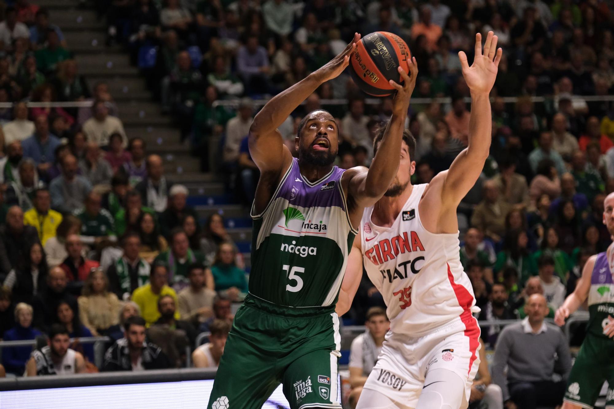 El Unicaja - Bàsquet Girona, en imágenes