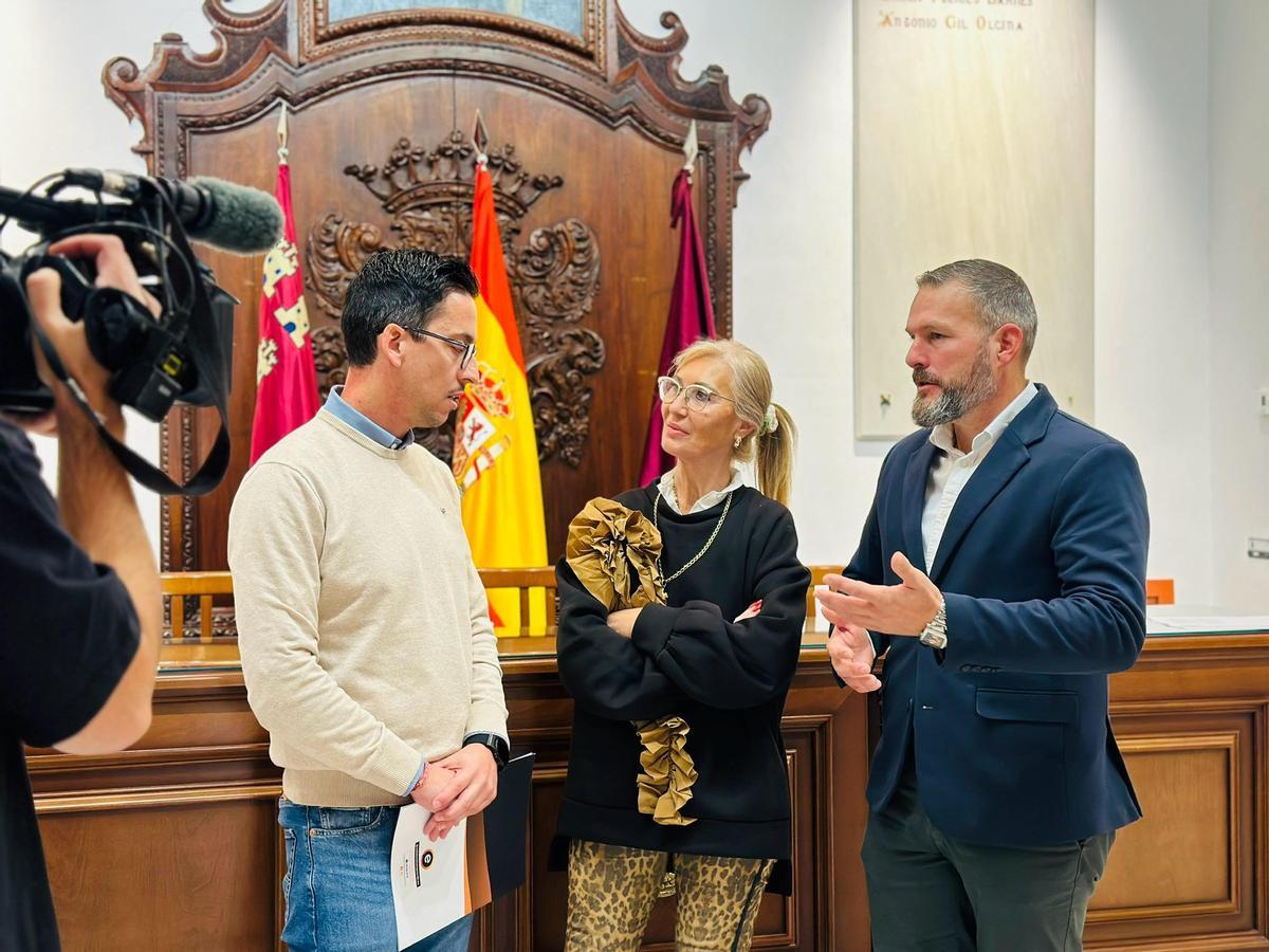 Presentación del proyecto, este martes en el Ayuntamiento.