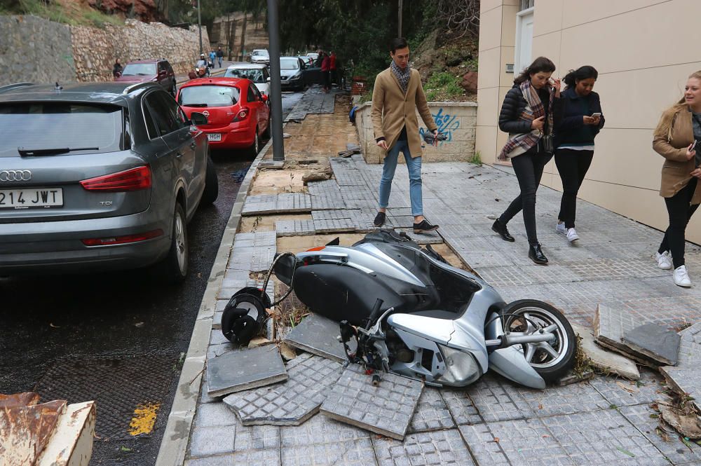 La tormenta provoca más de 200 incidentes