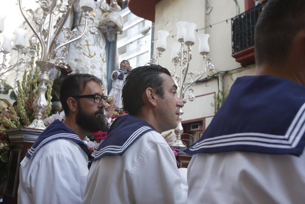 Procesión en honor a la Virgen del Socorro