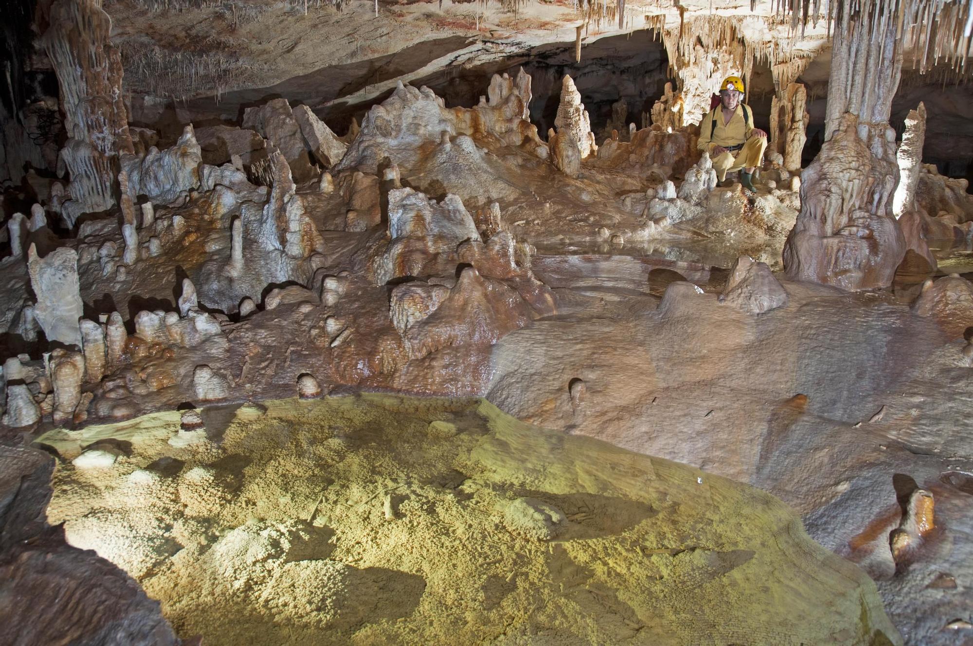 La cueva del Pas de Vallgornera, la 'Catedral' subterránea de Mallorca, en imágenes