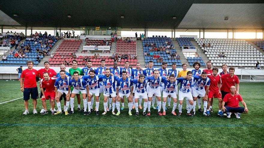 L&#039;equip del Figueres de la temporada 2014/15