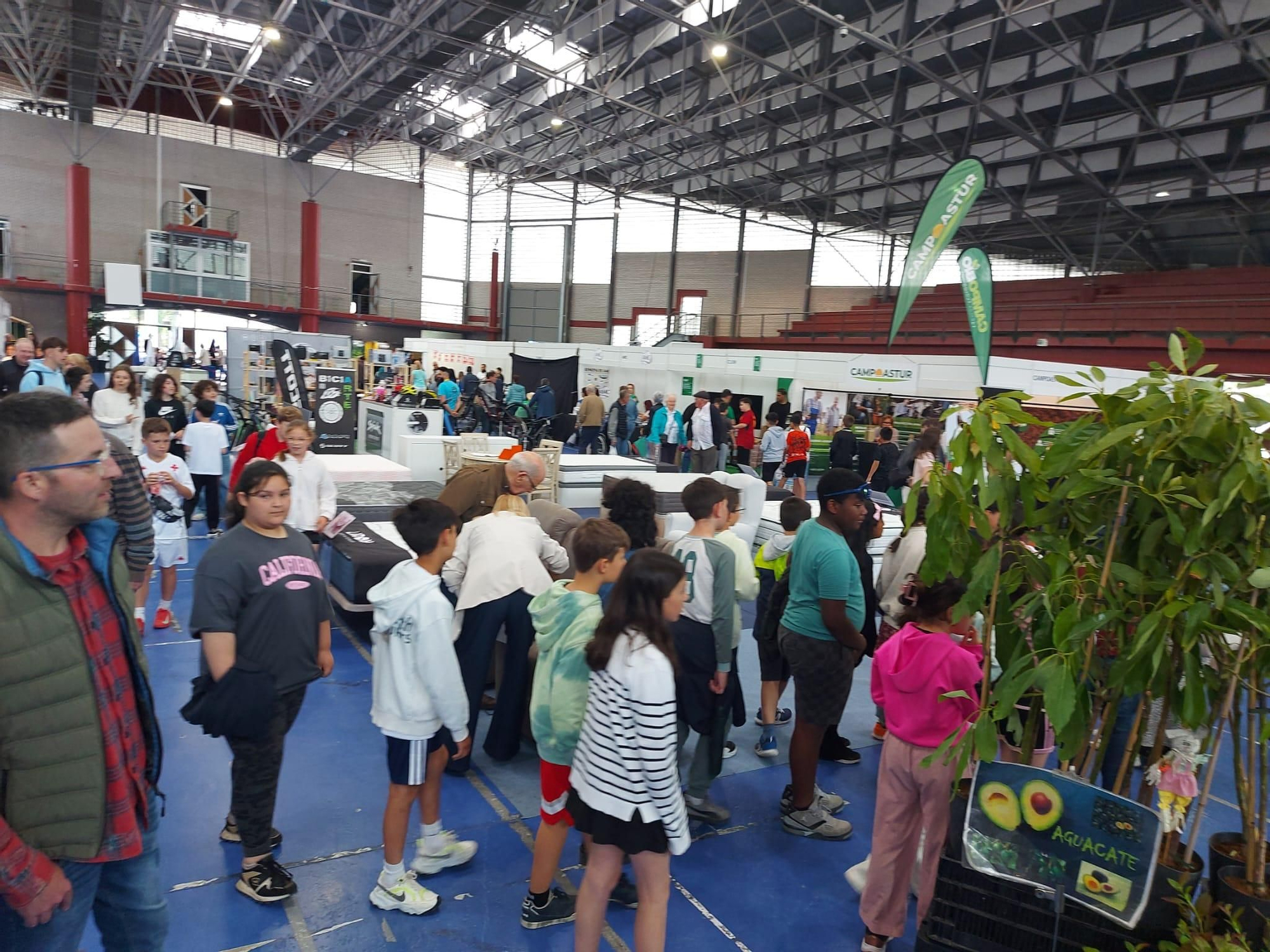 En imágenes: Así fue la primera jornada de la Feria de Muestras de Vegadeo