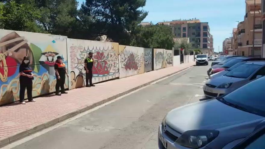 Recibimiento a un médico en la Vall tras salir de la UCI por covid-19