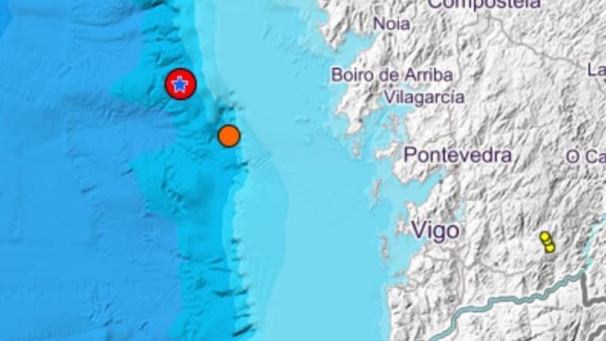 Un terremoto de magnitud 4.6 sacude media Galicia