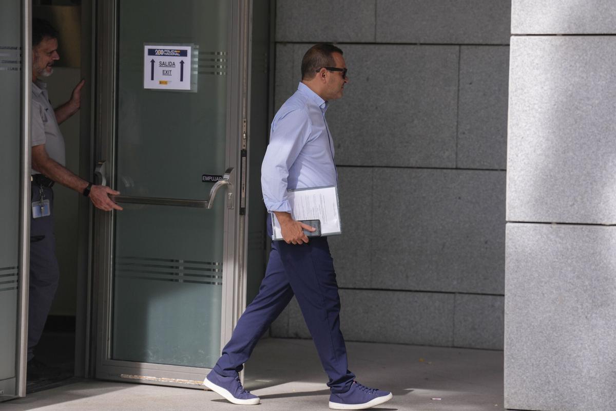 El exjefe de gabinete del delegado del Gobierno en Ceuta, Gonzalo Sanz, abandona la Audiencia Nacional