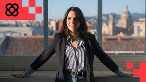 Berta Arandes, presidenta de Dones en Joc, en la Fabra i Coats de Barcelona.