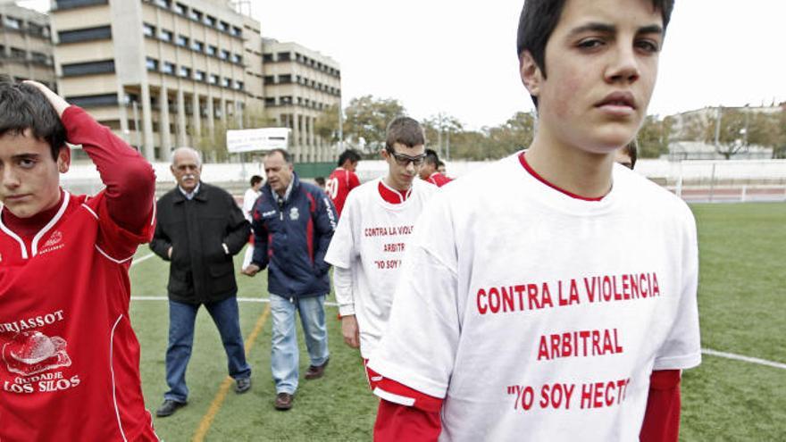 En Burjassot se llevó a cabo una protesta tras la agresión.