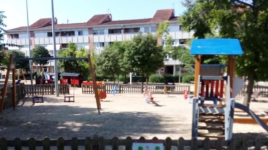 Imatge d&#039;un parc infantil reobert