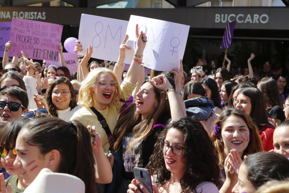 Movilización feminista en Alicante