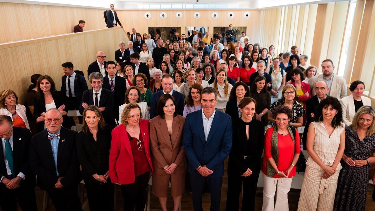 Acto en el que estuvo María Teresa Ruiz Cantero