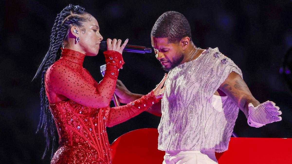 El descorazonador detalle que nadie vio de la actuación de Usher en la Super Bowl