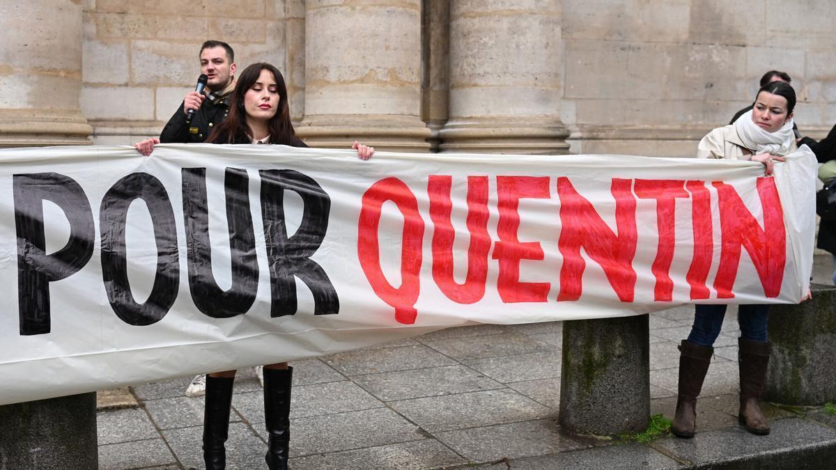 Muerte de militante reaviva tensión política en Francia tras ataques y detenciones