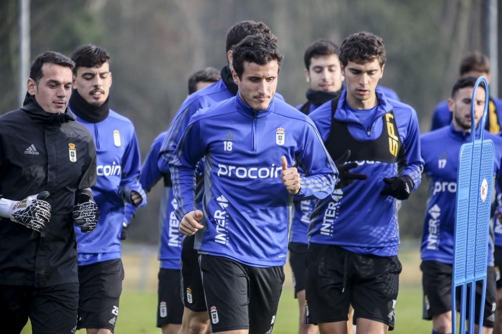 Entrenamiento del Real Oviedo