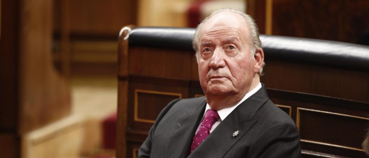 Juan Carlos I, en 2018.