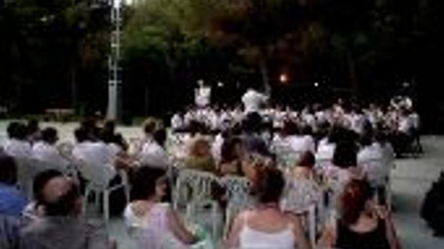 Concierto de verano de la banda de música municipal