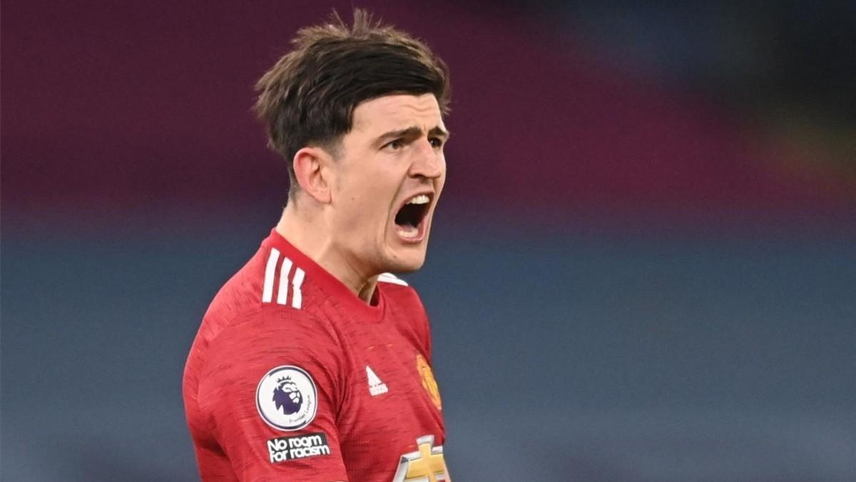 Harry Maguire, jugador del Manchester United