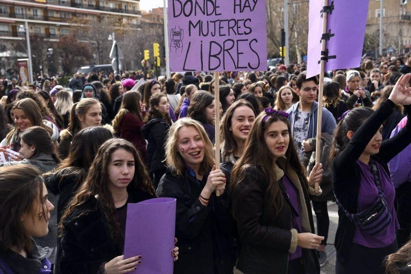 El Día Internacional de la Mujer en Zaragoza