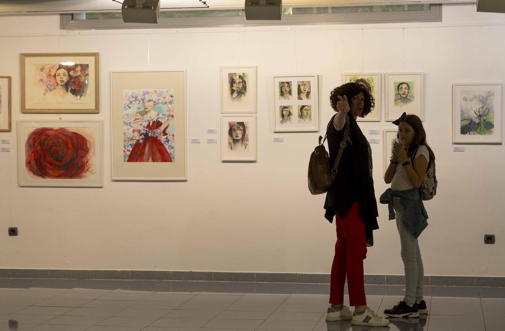 “Equinoccios”: tres artistas trazan un relato visual a través de la acuarela