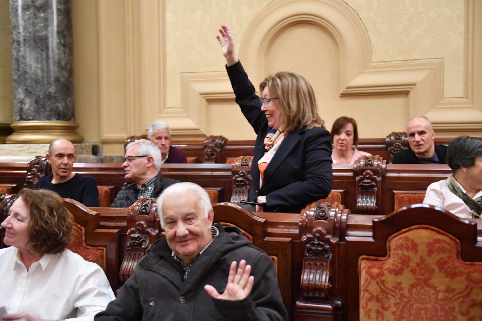 Homenaje a funcionarios jubilados del Ayuntamiento de A Coruña