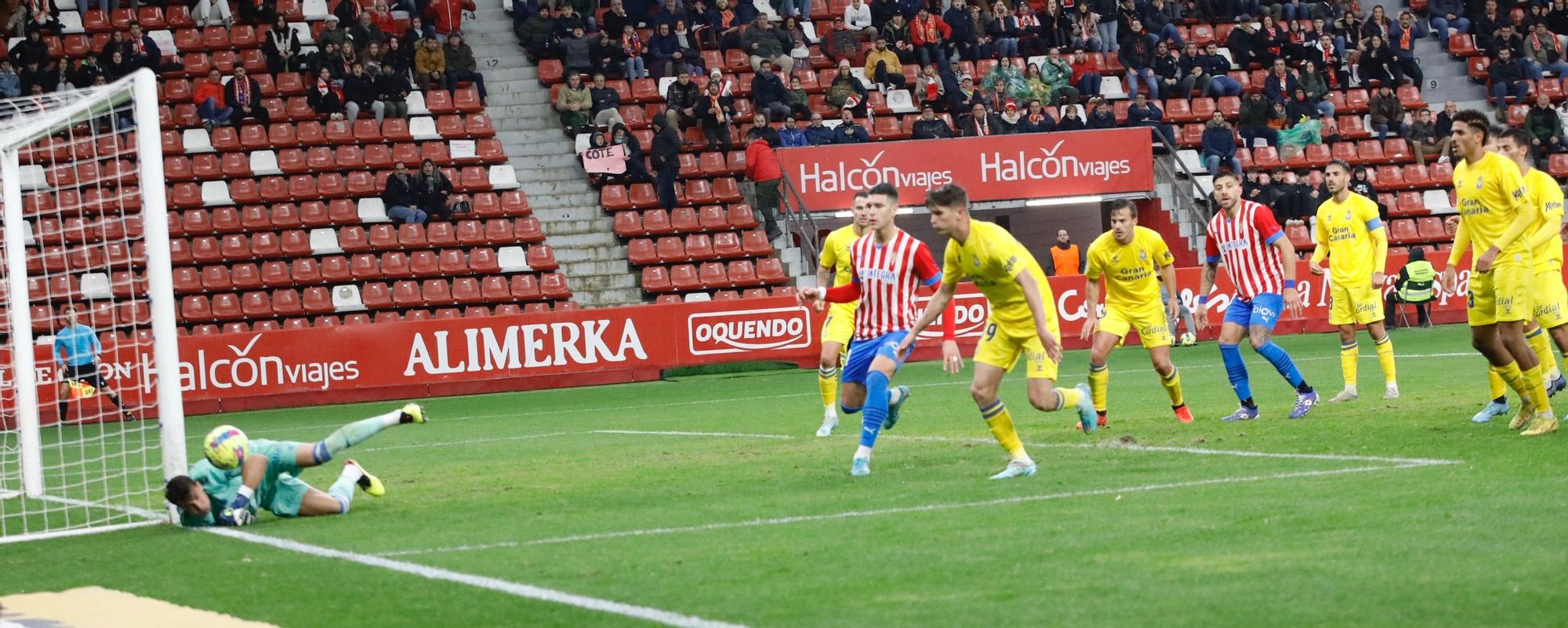 Sporting - Las Palmas, en imágenes