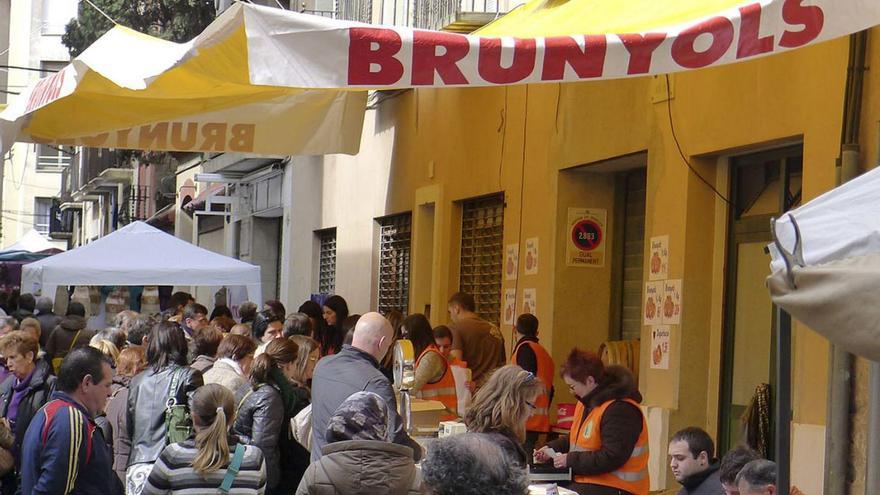 Imatge d’arxiu de la Fira de Sant Josep i del Brunyol de Figueres.