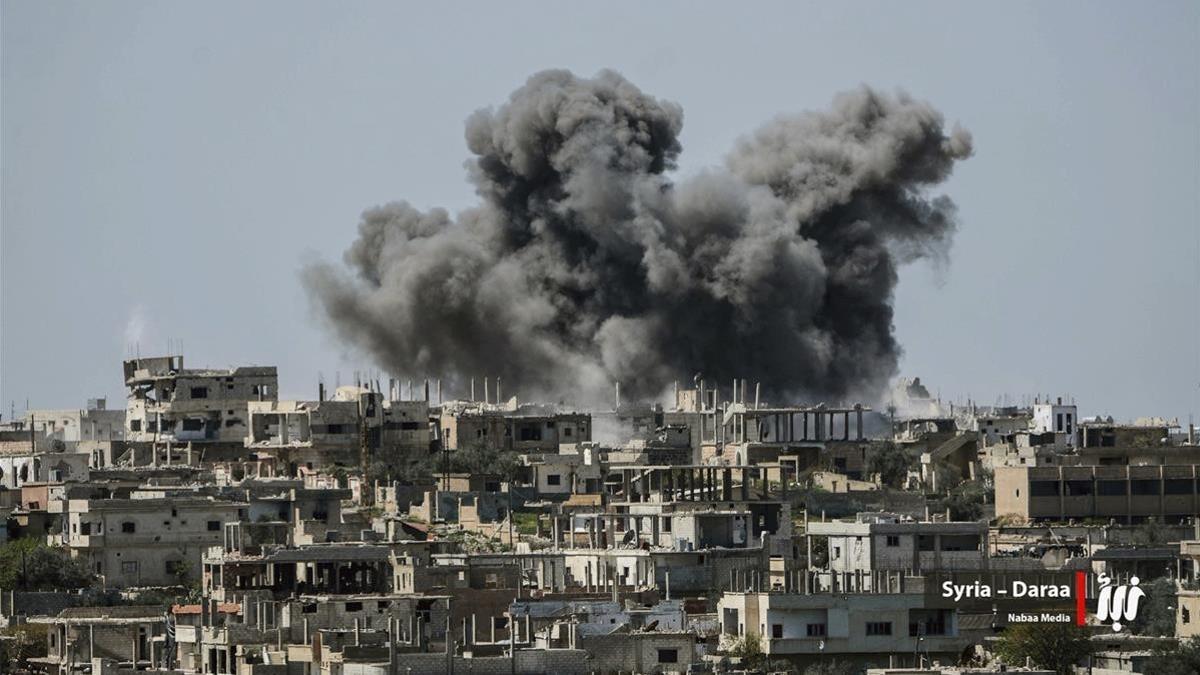 bombardeos siria