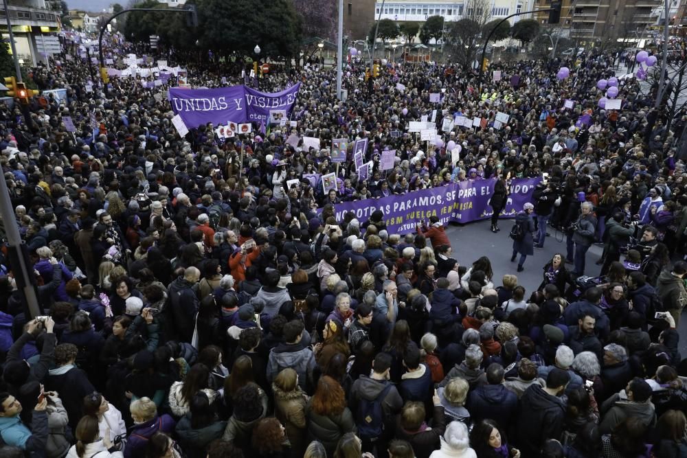 La manifestación, en imágenes