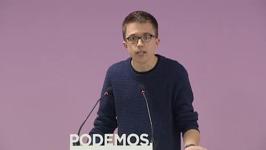 El ajustado resultado de la consulta a las bases refuerza la posición de Errejón en Podemos