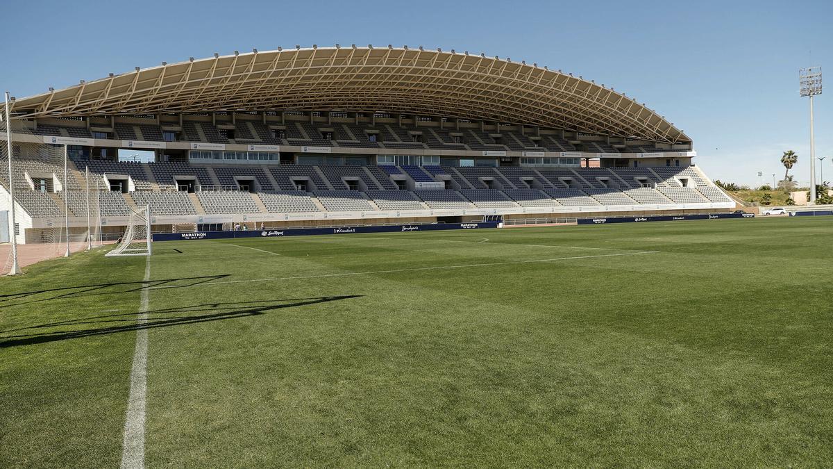 El Málaga CF jugará en el Estadio de Atletismo de manera provisional.