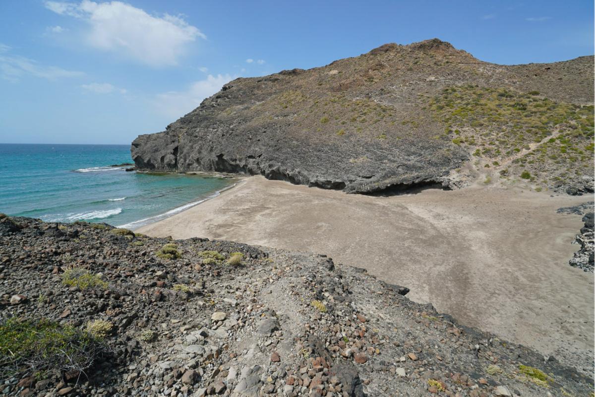 Cala Príncipe, en Cabo de Gata, Almería
