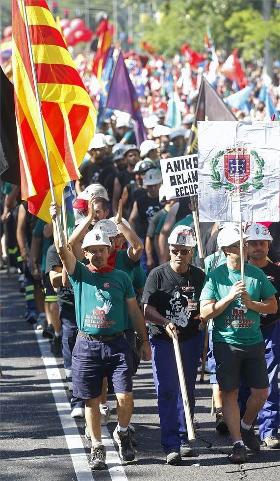 La 'Marcha Negra' llega a Madrid