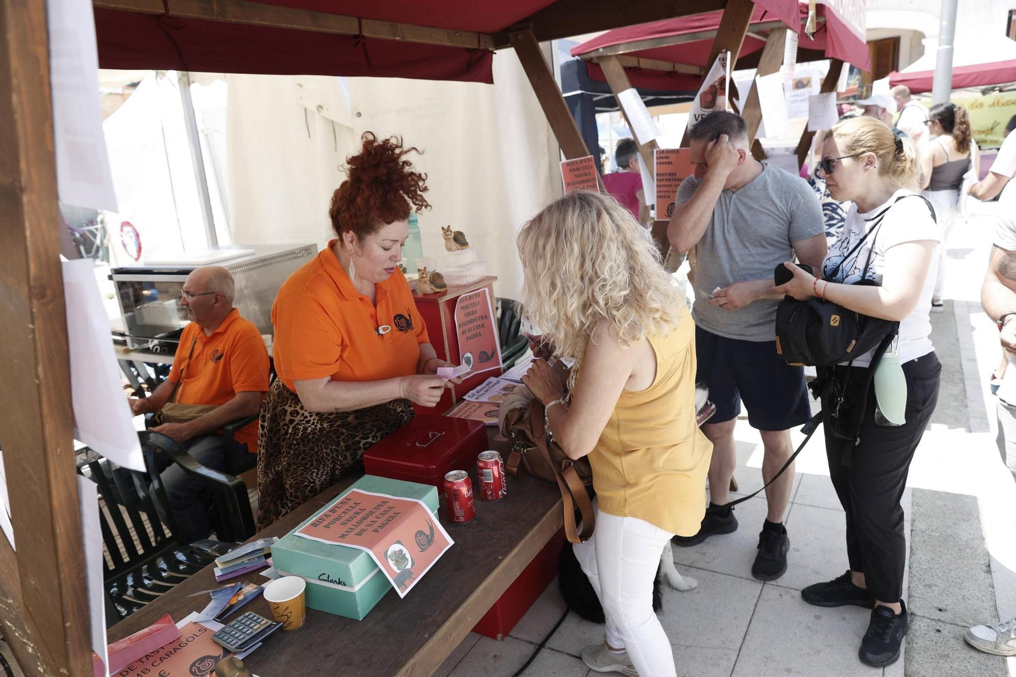 La Fira del Caragol de Sant Jordi, en imágenes