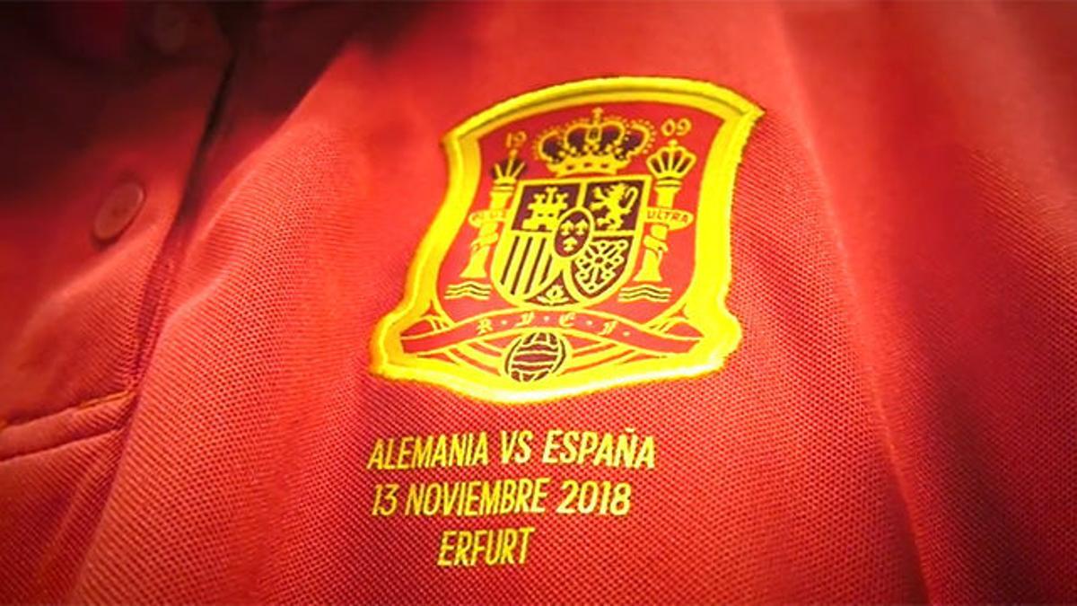 La Selección española femenina ya luce nombre en los dorsales