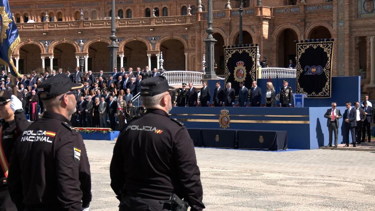 Fernando Grande-Marlaska, ministro del Interior, preside el acto central del Día de la Policía en Sevilla