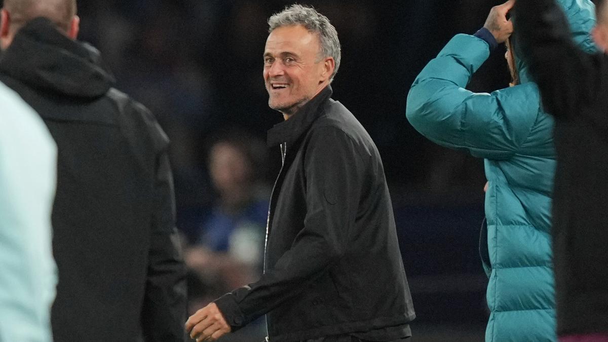 Luis Enrique, técnico del PSG