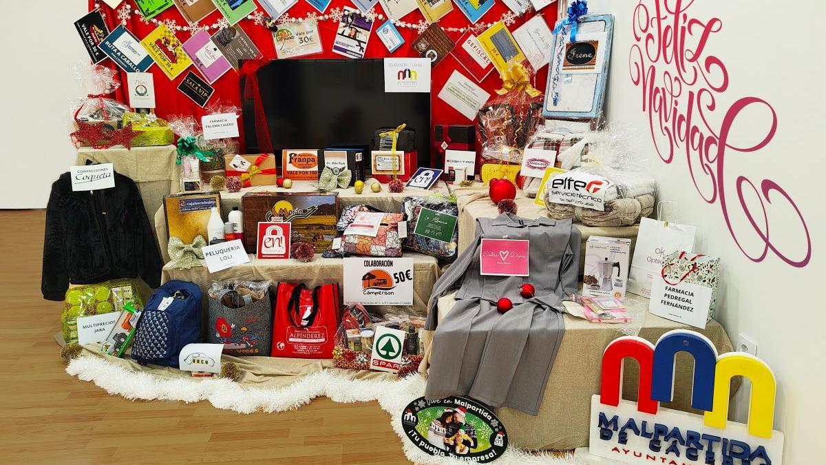 Cesta de Navidad de Malpartida de Cáceres.