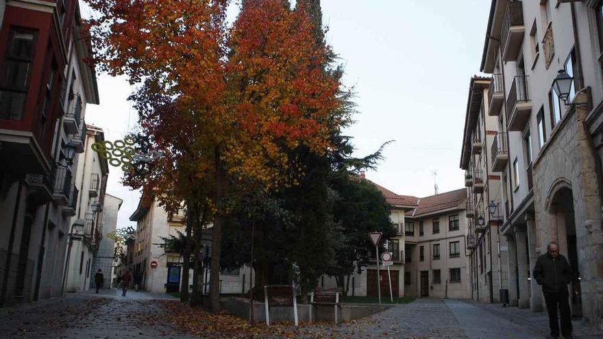 Plaza de los Ciento, en pleno casco histórico de la capital.