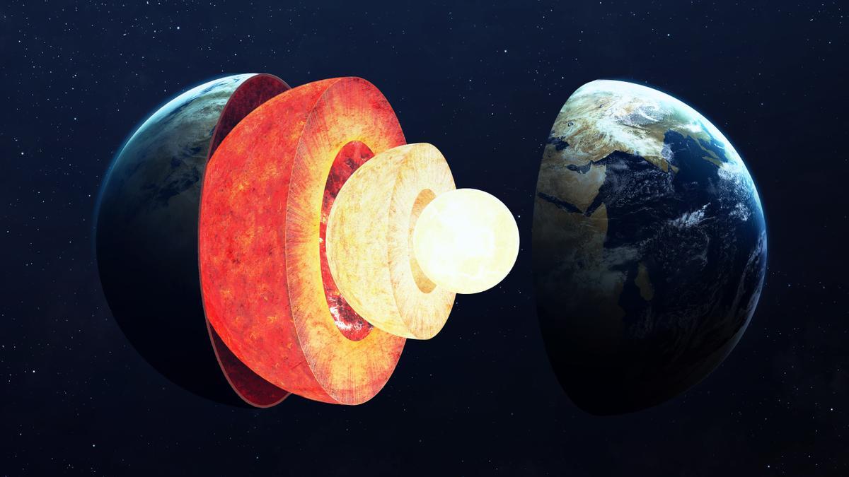 Estructura del núcleo de la tierra