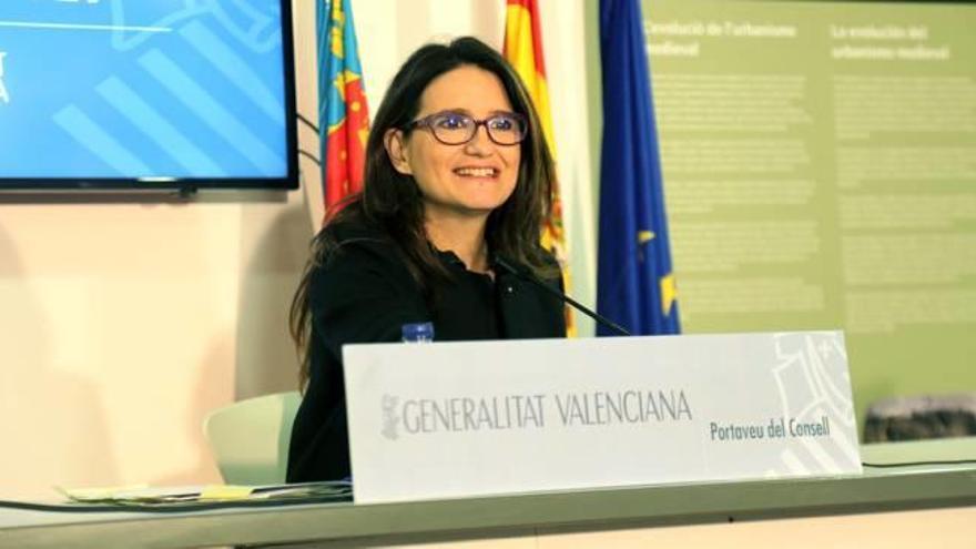 La vicepresidenta de la Generalitat, Mónica Oltra.