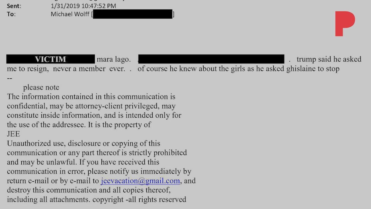 Los mails de Jeffrey Epstein