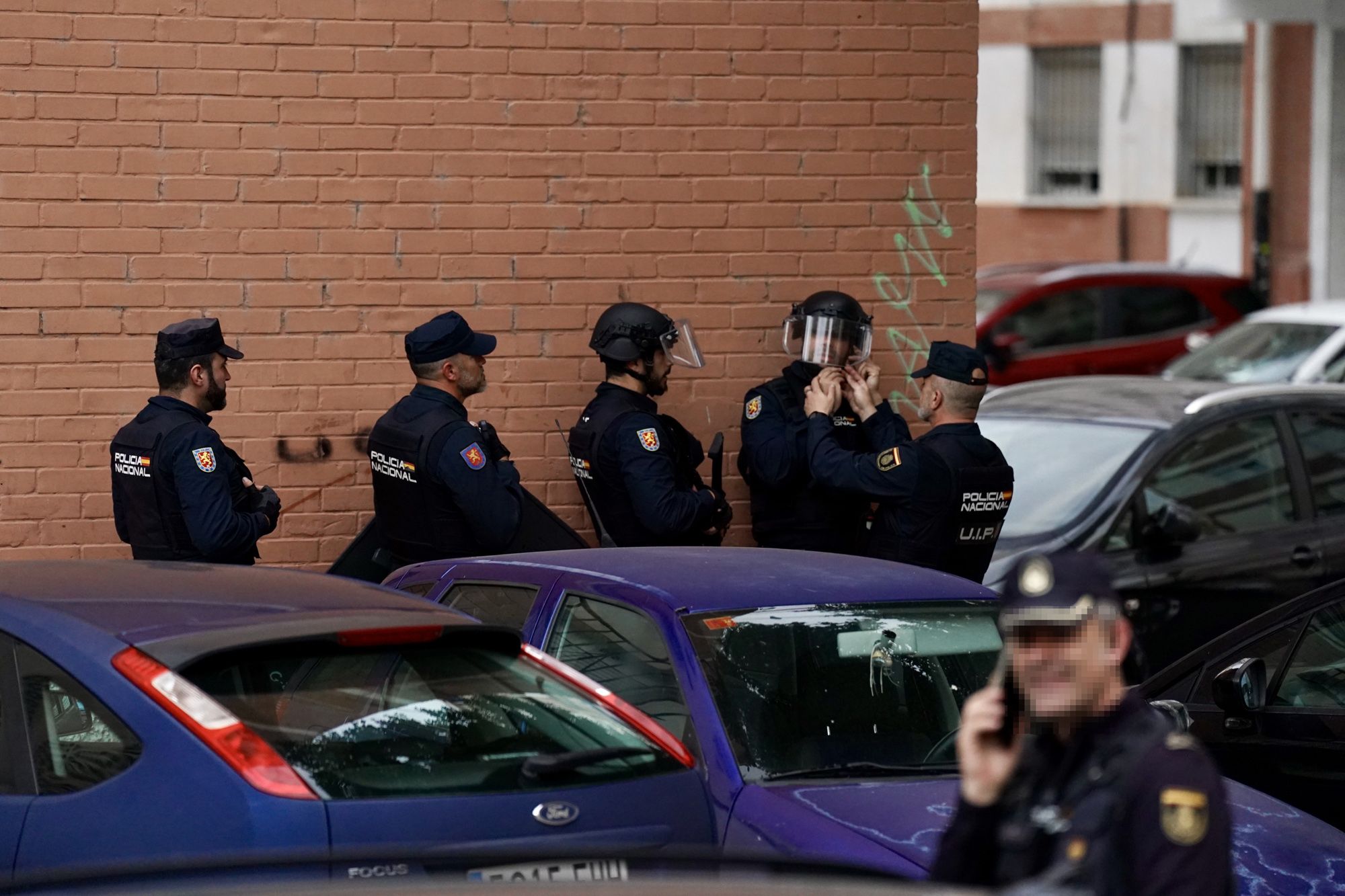 Tiroteo: gran despliegue policial en la Carretera de Cádiz