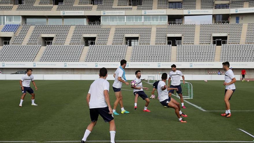 El entrenamiento de ayer.