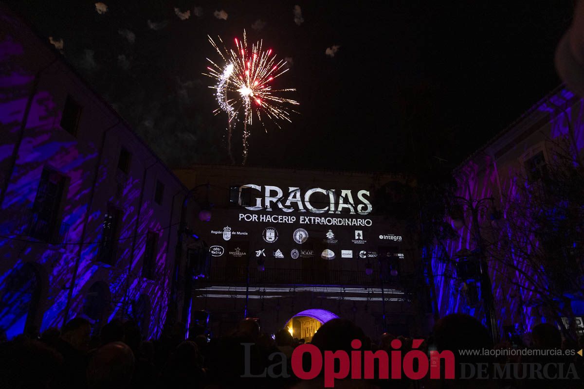 Así se vivió la clausura cultural del Año Jubilar en Caravaca
