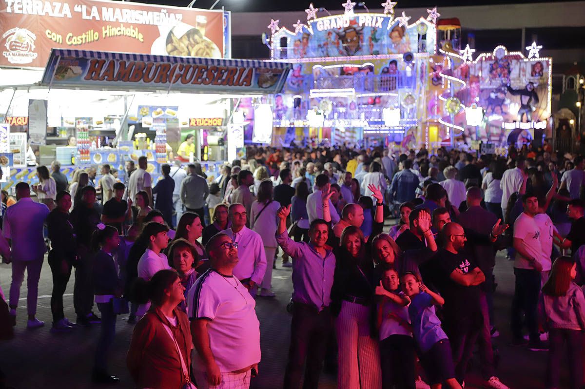 Fuegos y luz para el inicio de la Feria de Córdoba