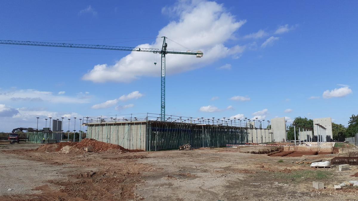 Las obras del colegio número 4 de Picsassent están en marcha.