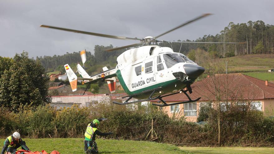 Exhibición de la Guardia Civil en Abegondo