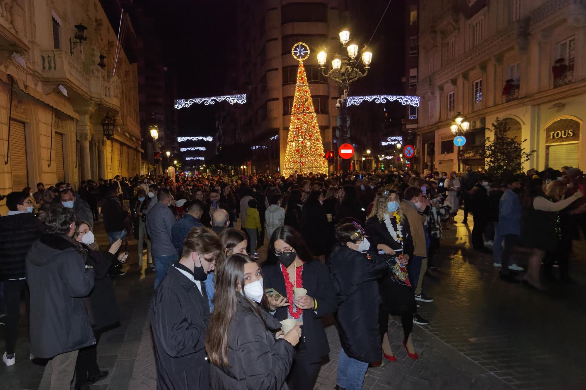 Las mejores imágenes de la entrada en el año 2022 en Castelló