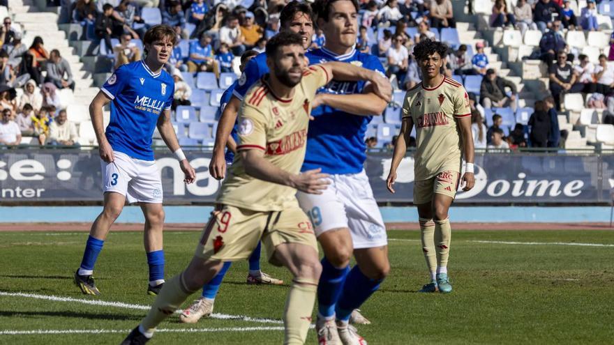 El Real Murcia aparta a Rodri Ríos tres días después de la bronca del domingo