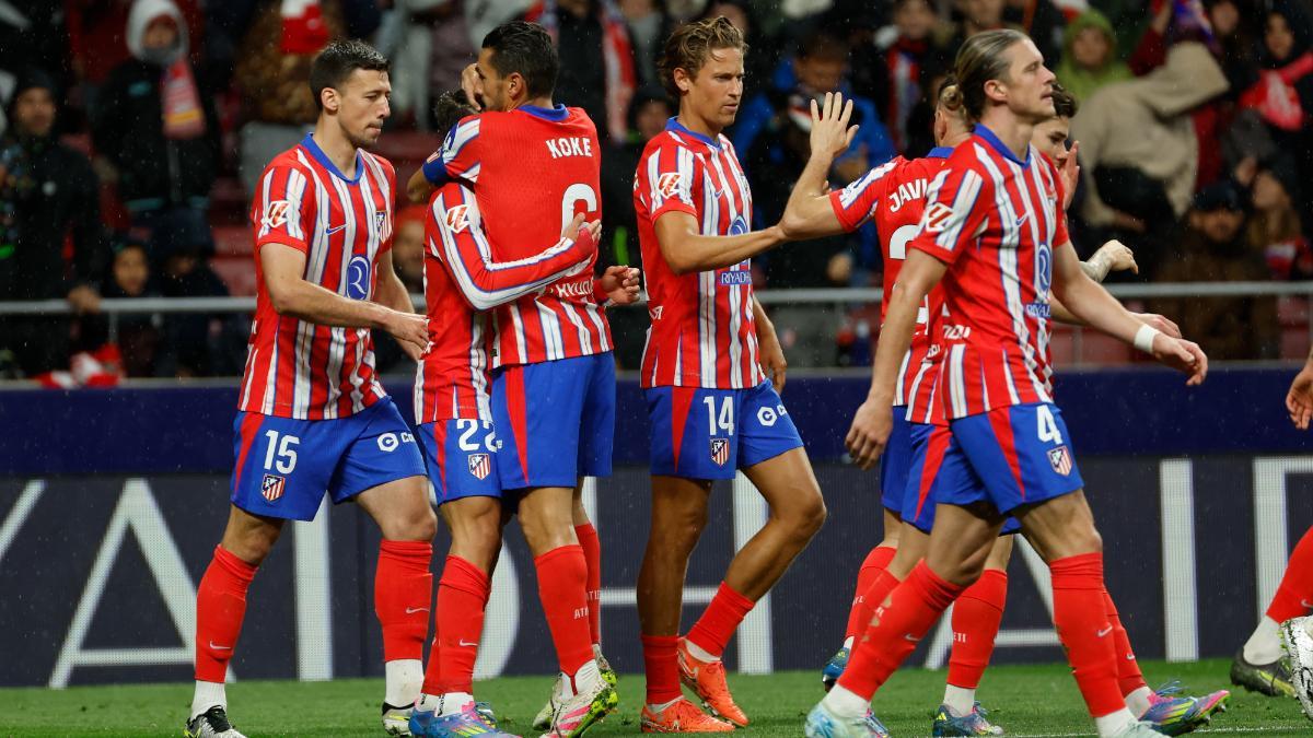 El Atlético aplaca a un Valladolid vencido